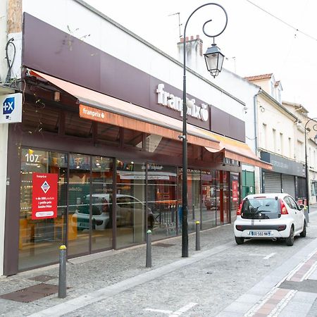 La Teranga - Wifi - Coeur De Ville - Gare Les Mureaux Kültér fotó